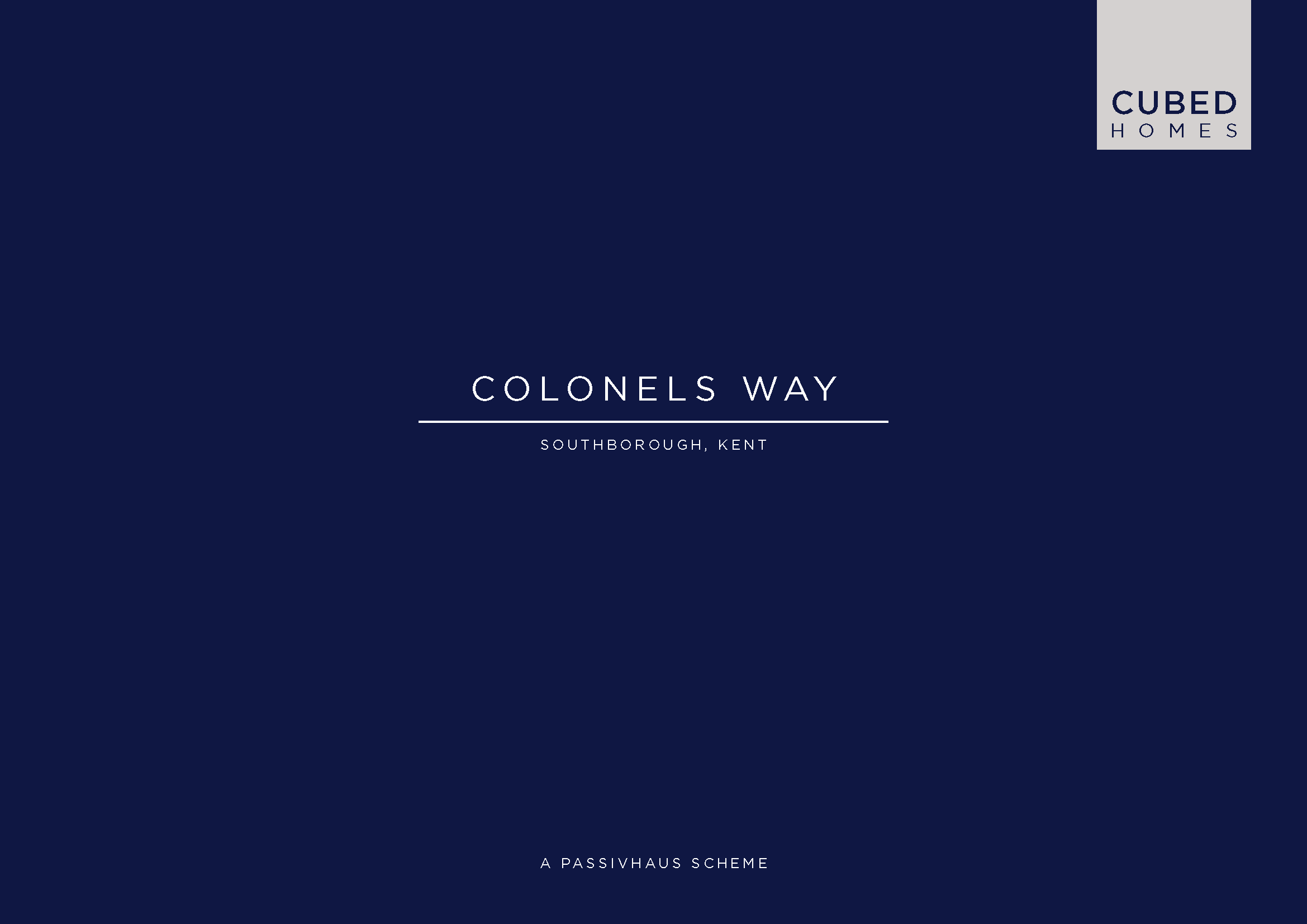 THUMBNAIL CUBED HOMES COLONELS WAY BROCHURE